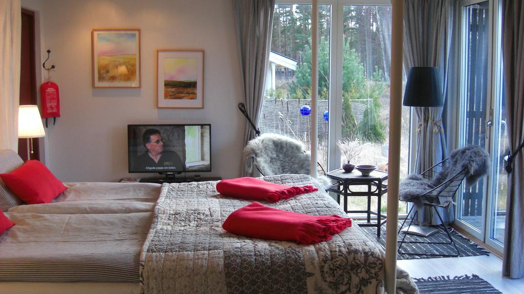 Ängshyddan B&B Yngsjo Ruang foto